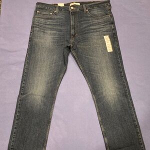 Signature Levi's Men's Blue Straight Jeans 38x32 NWT